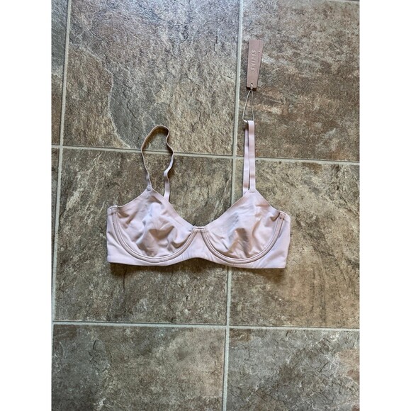 Skims Fits Everybody Unlined Demi Bra Mica 34C - Picture 4 of 7